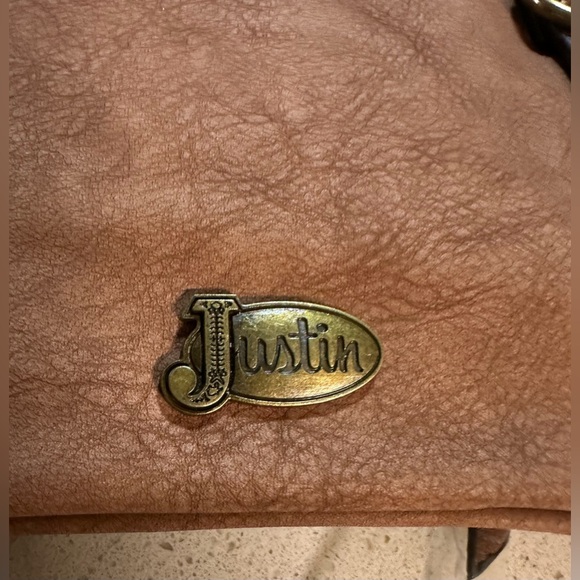 Justin Boots Cheetah Print Crossbody NWT - Picture 4 of 10
